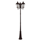 Morgan 3 Light Outdoor 3 Head Post 25.5 In wide by 100 In high by Livex  - 76198