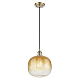 Brookhaven Sphere 1 Light Ballston Cord Hung Mini Pendant by Innovations - 516-1P-G481-10