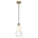 Brookhaven Almond 1 Light Ballston Cord Hung Mini Pendant by Innovations - 516-1P-G480-6