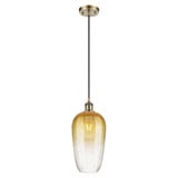 Brookhaven Flute 1 Light Ballston Cord Hung Mini Pendant by Innovations - 516-1P-G484-7
