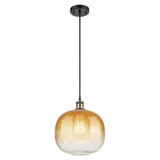 Brookhaven Sphere 1 Light Ballston Cord Hung Mini Pendant by Innovations - 516-1P-G481-10