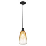 Brookhaven Almond 1 Light Ballston Stem Hung Mini Pendant by Innovations - 516-1S-G480-6