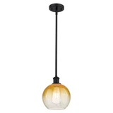 Brookhaven Globe 1 Light Ballston Stem Hung Mini Pendant by Innovations - 516-1S-G483-8
