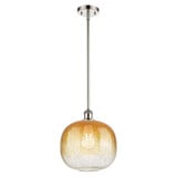 Brookhaven Sphere 1 Light Ballston Stem Hung Mini Pendant by Innovations - 516-1S-G481-10