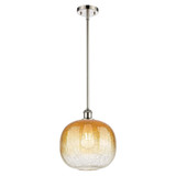 Brookhaven Sphere 1 Light Ballston Stem Hung Mini Pendant by Innovations - 516-1S-G481-10