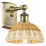 Bristol Natural II 1 Light Wall Sconce 7.75 Inch X 7.5 Inch by Innovations - 516-1W-NBD2-75