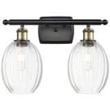 Preston 2 Light Bulb Shade Bath Vanity 11.75 X 16.25 Inch by Innovations - 516-2W-G459-6