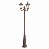 Oxford 2 Light Outdoor 2 Head Post 22 Inches by 87 Inches by Livex - 7660