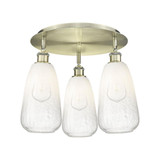 Brookhaven Almond 3 Light Flush Mount 15 Inch X 18 Inch by Innovations - 516-3C-G480-6
