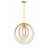 Doral 1 Light Large Pendant by Crystorama - DOR-B7711