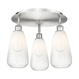 Brookhaven Almond 3 Light Flush Mount 15 Inch X 18 Inch by Innovations - 516-3C-G480-6