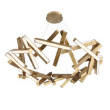 Chaos 31 LED Light Oversized Round Chandelier by Modern Forms - PD-64861