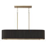 Donovan 5 Light Linear Chandelier 9 Inch Tall X 44.25 Inch Wide by Capital - 850751