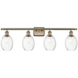 Preston 4 Light Bulb Shade Bath Vanity 11.75 X 36.25 Inch by Innovations - 516-4W-G459-6