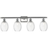 Preston 4 Light Bulb Shade Bath Vanity 11.75 X 36.25 Inch by Innovations - 516-4W-G459-6