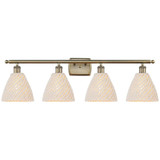 Bristol Natural 4 Light Bath Vanity 10.5 Inch X 37.5 Inch by Innovations - 516-4W-NBD-75