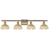 Bristol Natural II 4 Light Bath Vanity 7.75X 37.5 Inch Wide by Innovations - 516-4W-NBD2-75