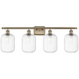 Preston 4 Light Jar Bath Vanity 12.75 Inch X 36.75 Inch by Innovations - 516-4W-G460-7