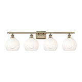Brookhaven Globe 4 Light Bath Vanity 11 Inch X 38 Inch by Innovations - 516-4W-G483-8