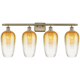 Brookhaven Flute 4 Light Bath Vanity 16 Inch X 37 Inch by Innovations - 516-4W-G484-7