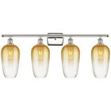 Brookhaven Flute 4 Light Bath Vanity 16 Inch X 37 Inch by Innovations - 516-4W-G484-7