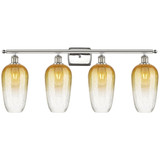 Brookhaven Flute 4 Light Bath Vanity 16 Inch X 37 Inch by Innovations - 516-4W-G484-7