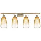 Brookhaven Almond 4 Light Bath Vanity 14 Inch X 36 Inch by Innovations - 516-4W-G480-6