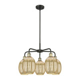 Preston 5 Light Stem Hung Chandelier 16.25X 24.75 Inch Wide by Innovations - 516-5CR-G459-6