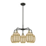 Preston 5 Light Stem Hung Chandelier 16.25X 24.75 Inch Wide by Innovations - 516-5CR-G459-6
