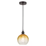 Brookhaven Globe 1 Light Edison Cord Hung Mini Pendant by Innovations - 616-1P-G483-8