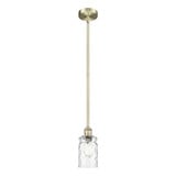 Candor 1 Light Stem Hung Mini Pendant 9.5 Inch X 4.75 Inch by Innovations - 616-1S-G352