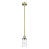 Candor 1 Light Stem Hung Mini Pendant 9.5 Inch X 4.75 Inch by Innovations - 616-1S-G352