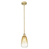 Brookhaven Almond 1 Light Edison Stem Hung Mini Pendant by Innovations - 616-1S-G480-6