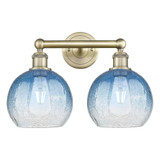 Brookhaven Globe 2 Light Bath Vanity 12 Inch X 17 Inch by Innovations - 616-2W-G483-8