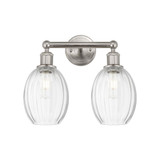Preston 2 Light Bulb Shade Bath Vanity 13 Inch X 15.25 Inch by Innovations - 616-2W-G459-6