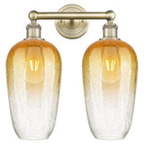Brookhaven Flute 2 Light Bath Vanity 17.25 Inch X 16 Inch by Innovations - 616-2W-G484-7