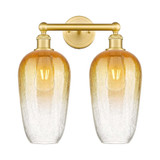 Brookhaven Flute 2 Light Bath Vanity 17.25 Inch X 16 Inch by Innovations - 616-2W-G484-7