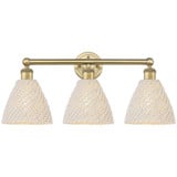 Bristol Natural 3 Light Bath Vanity 11.75 Inch X 25.5 Inch by Innovations - 616-3W-NBD-75