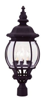 Frontenac 4 Light Outdoor Post Top Lantern 11.5 x 27.5 Inches by Livex  - 7703