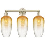 Brookhaven Flute 3 Light Bath Vanity 17.25 Inch X 25 Inch by Innovations - 616-3W-G484-7
