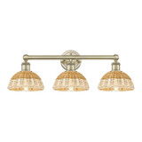 Bristol Natural II 3 Light Bath Vanity 12 Inch X 26 Inch by Innovations - 616-3W-NBD2-75