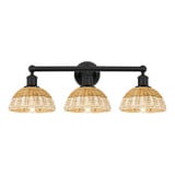 Bristol Natural II 3 Light Bath Vanity 12 Inch X 26 Inch by Innovations - 616-3W-NBD2-75
