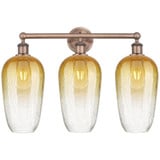 Brookhaven Flute 3 Light Bath Vanity 17.25 Inch X 25 Inch by Innovations - 616-3W-G484-7