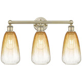 Brookhaven Almond 3 Light Bath Vanity 15.25 Inch X 24 Inch by Innovations - 616-3W-G480-6