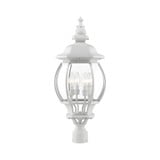 Frontenac 4 Light Outdoor Post Top Lantern 11.5 x 27.5 Inches by Livex  - 7703