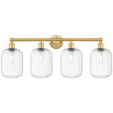Preston 4 Light Jar Bath Vanity 14 Inch and 33.75 Inch Wide by Innovations - 616-4W-G460-7