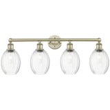 Preston 4 Light Bulb Shade Bath Vanity 13 Inch X 33.25 Inch by Innovations - 616-4W-G459-6