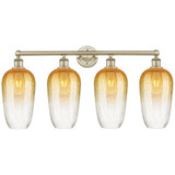 Brookhaven Flute 4 Light Bath Vanity 17.25 Inch X 34 Inch by Innovations - 616-4W-G484-7