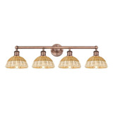Bristol Natural II 4 Light Bath Vanity 12 Inch X 35 Inch by Innovations - 616-4W-NBD2-75