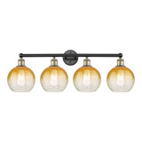 Brookhaven Globe 4 Light Bath Vanity 12 Inch X 35 Inch by Innovations - 616-4W-G483-8